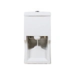 One piece ceramic Sanitary ware Wash down S trap 250mm P trap 180mm soft closing High pressure